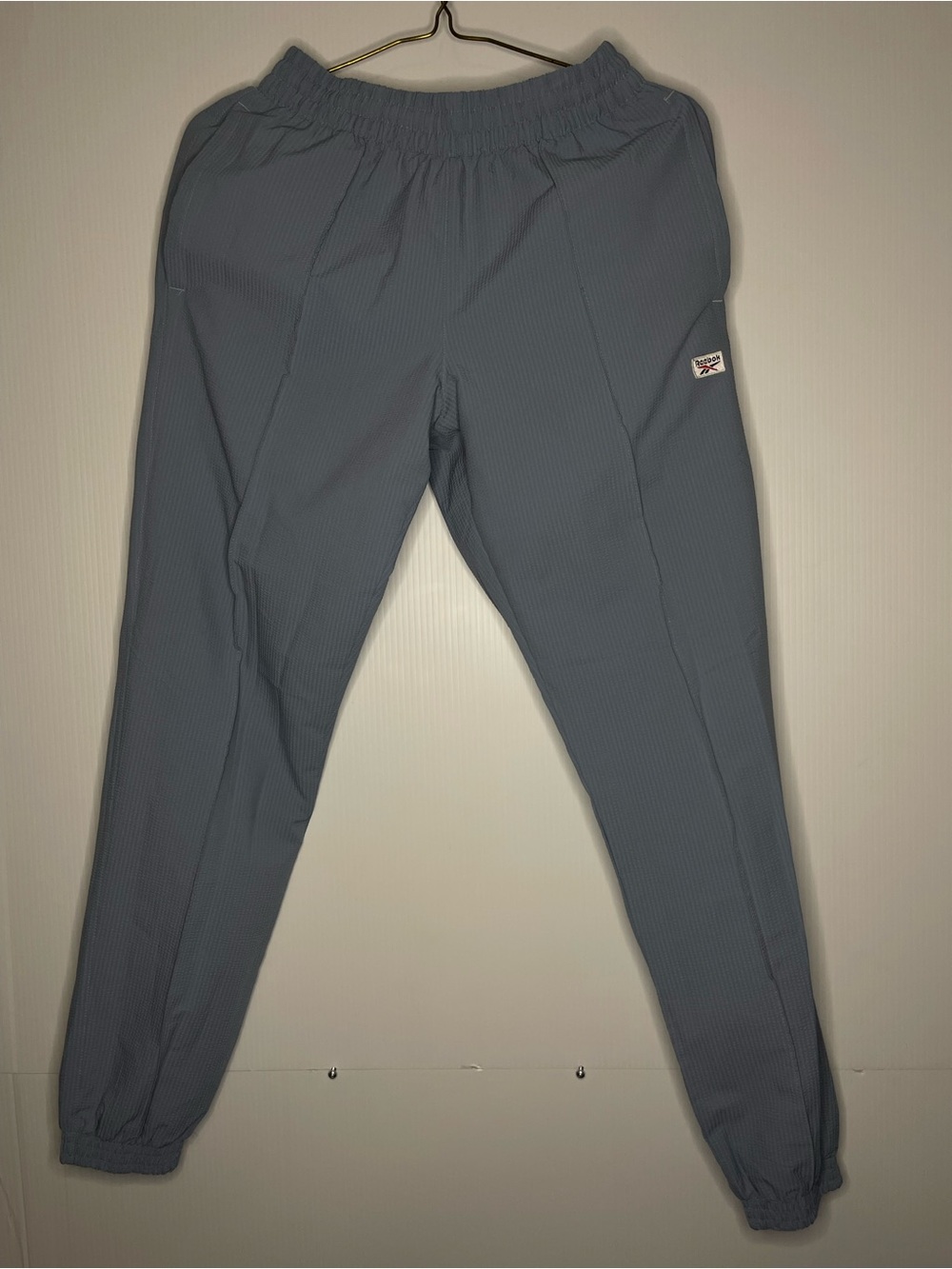 Reebok Men's Slate Blue Elastic Waist Jogger Sweatpants